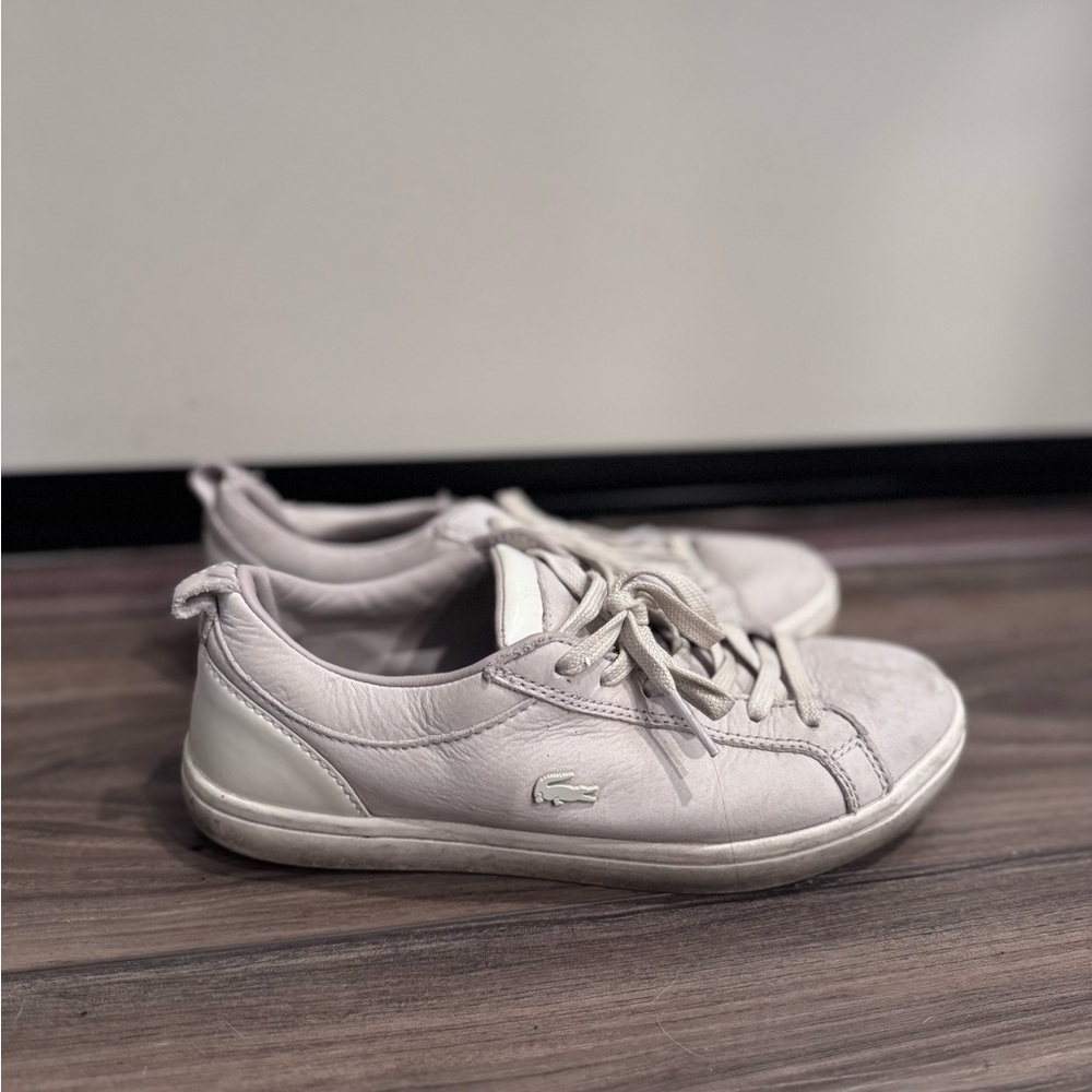 Lacoste leather sneakers